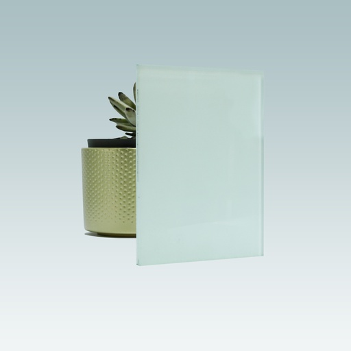 Vitre Feuilletée Claire 44.2 avec PVB Blanc